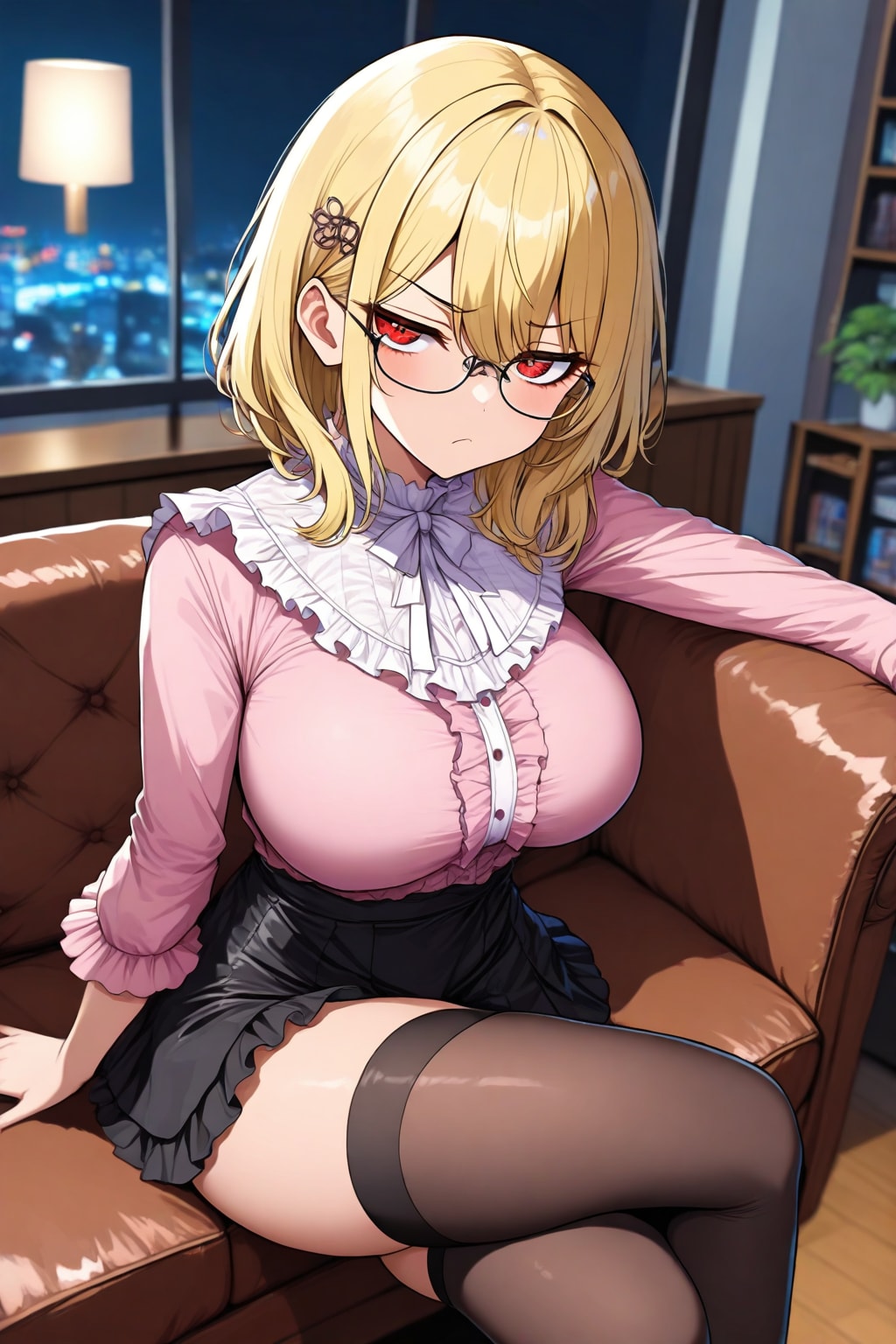 ジト目な金髪ちゃん