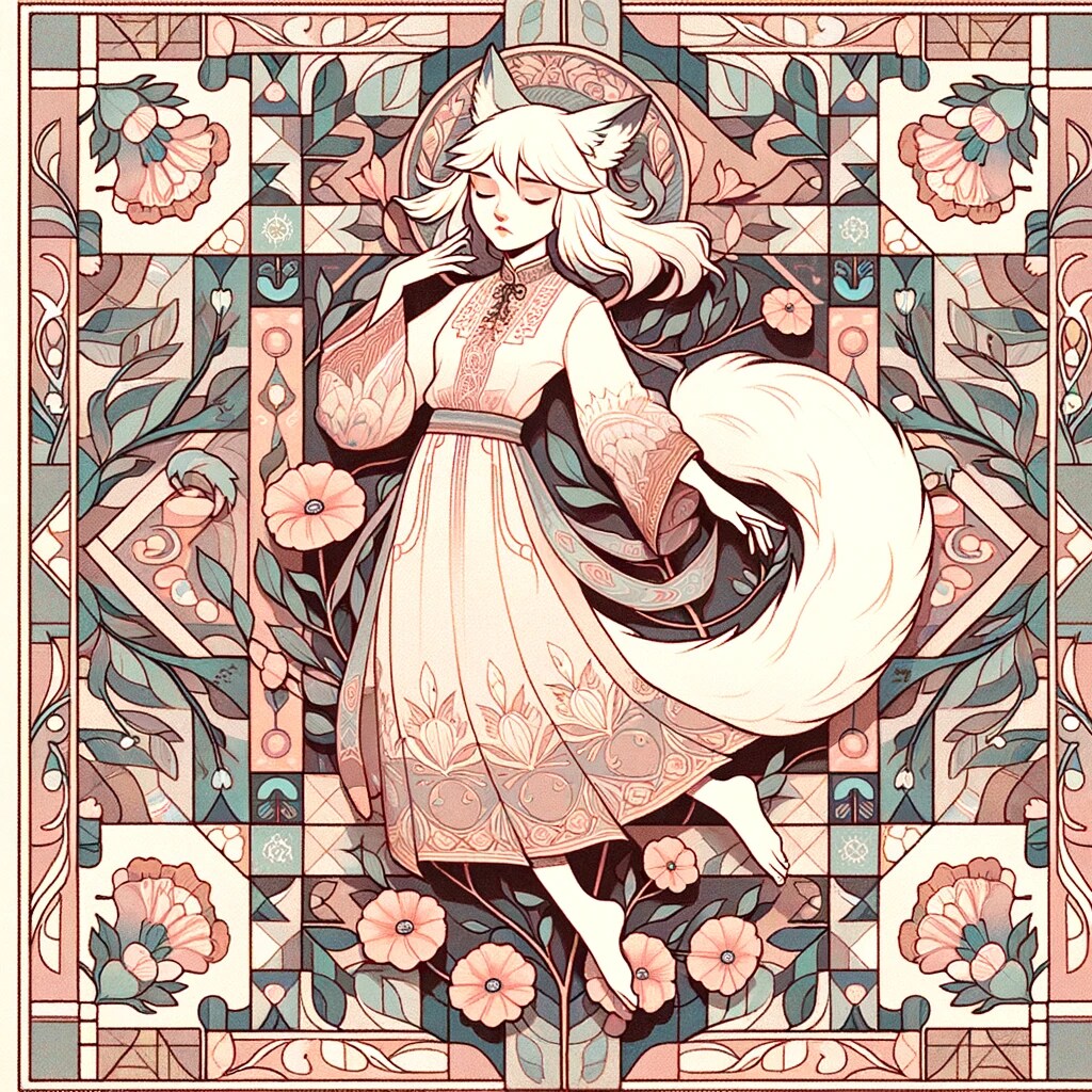 19世紀風狼さん