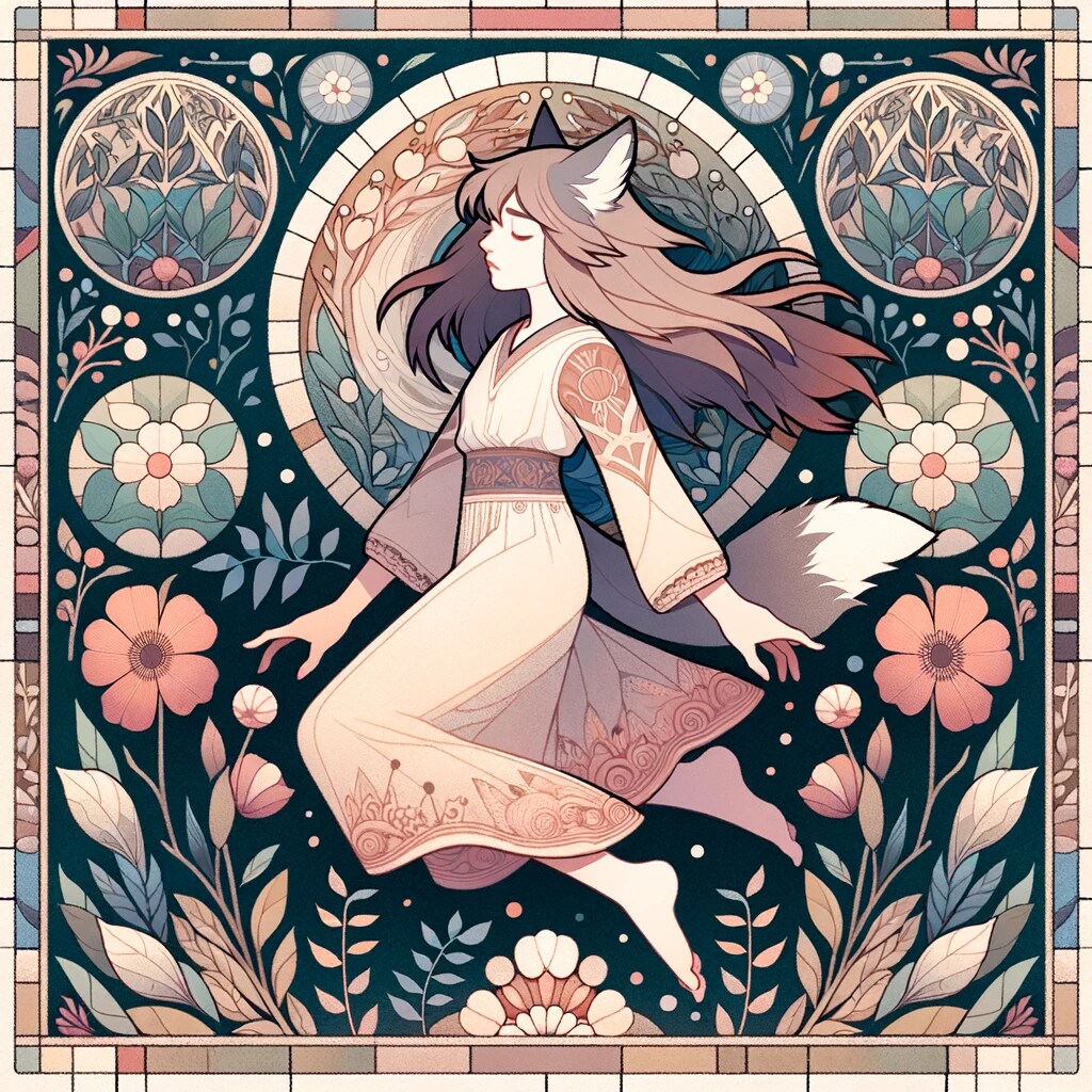 19世紀風狼さん