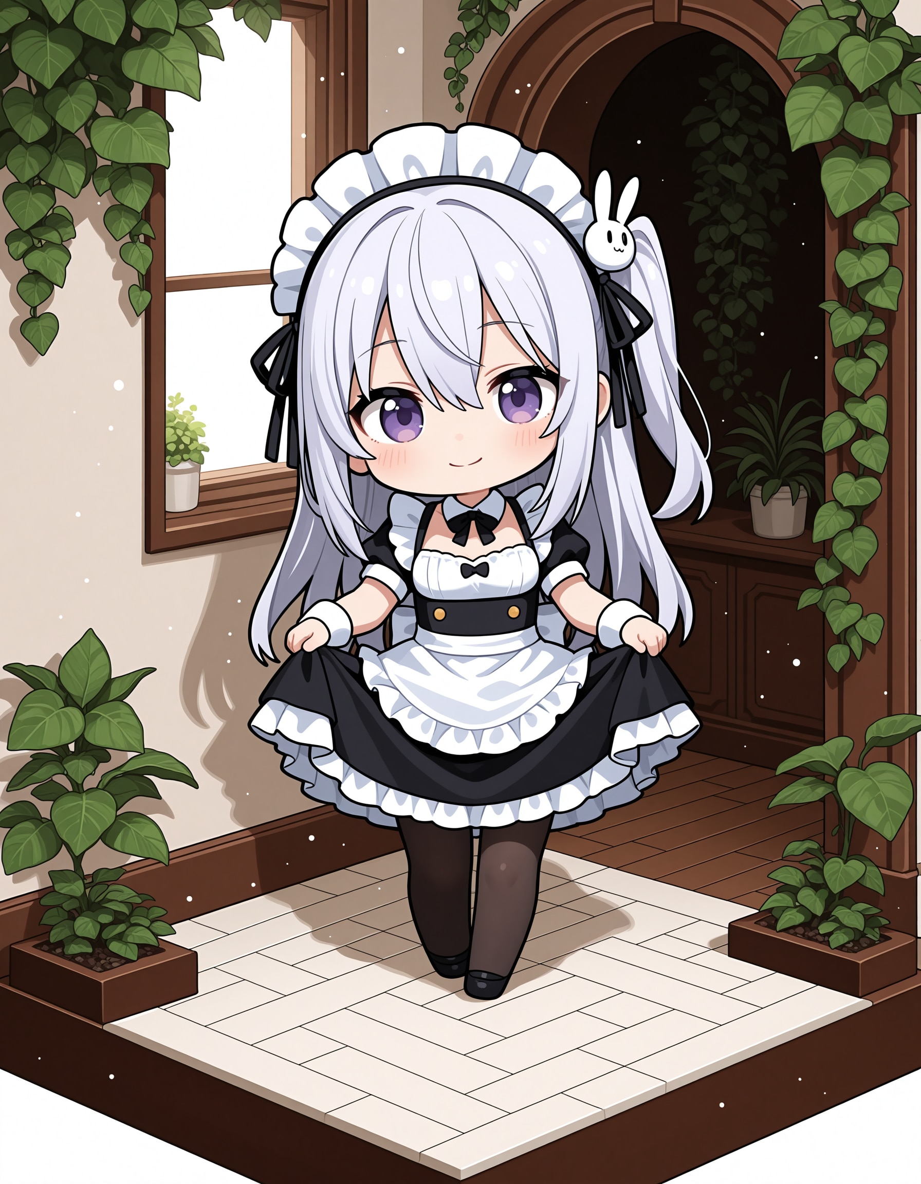 おちびメイドさん | の人気AIイラスト・グラビア