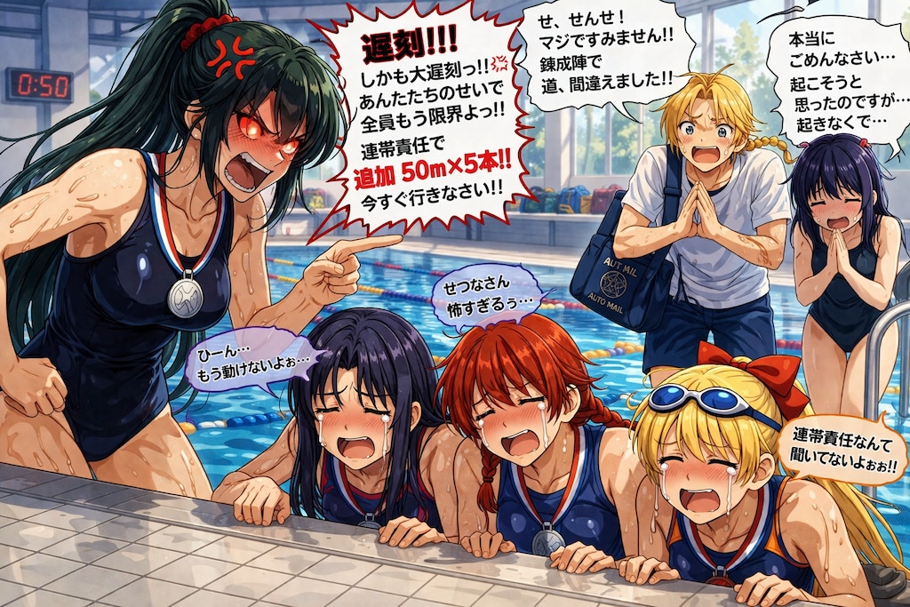 マスターズチーム火野神社水泳部結成!!19