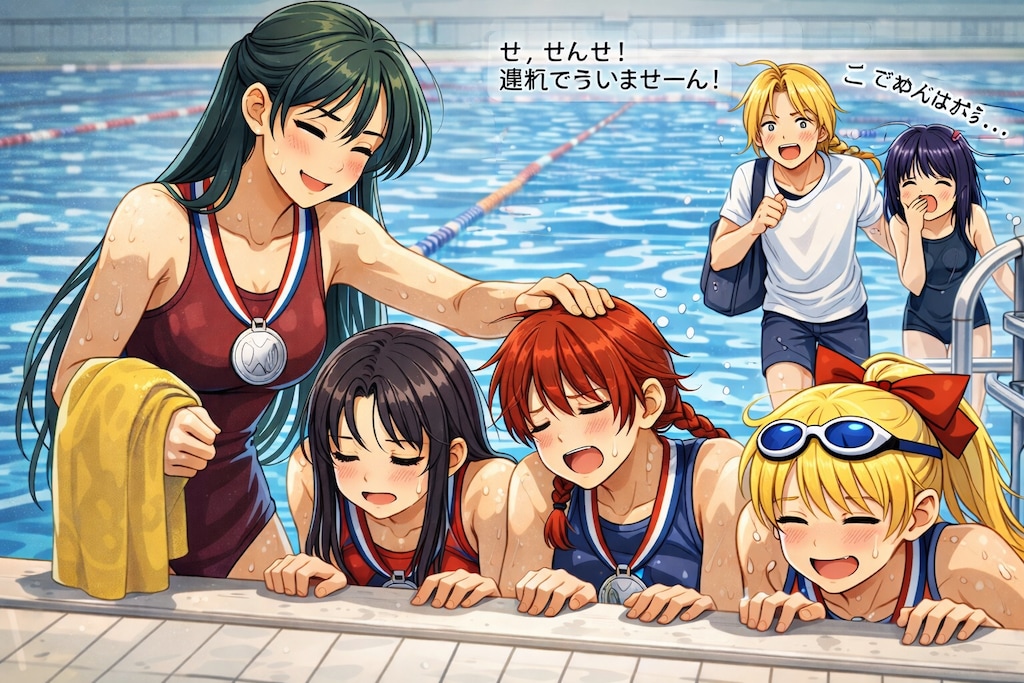 マスターズチーム火野神社水泳部結成!!19