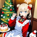 クリスマスの美味しいケーキ 2枚目