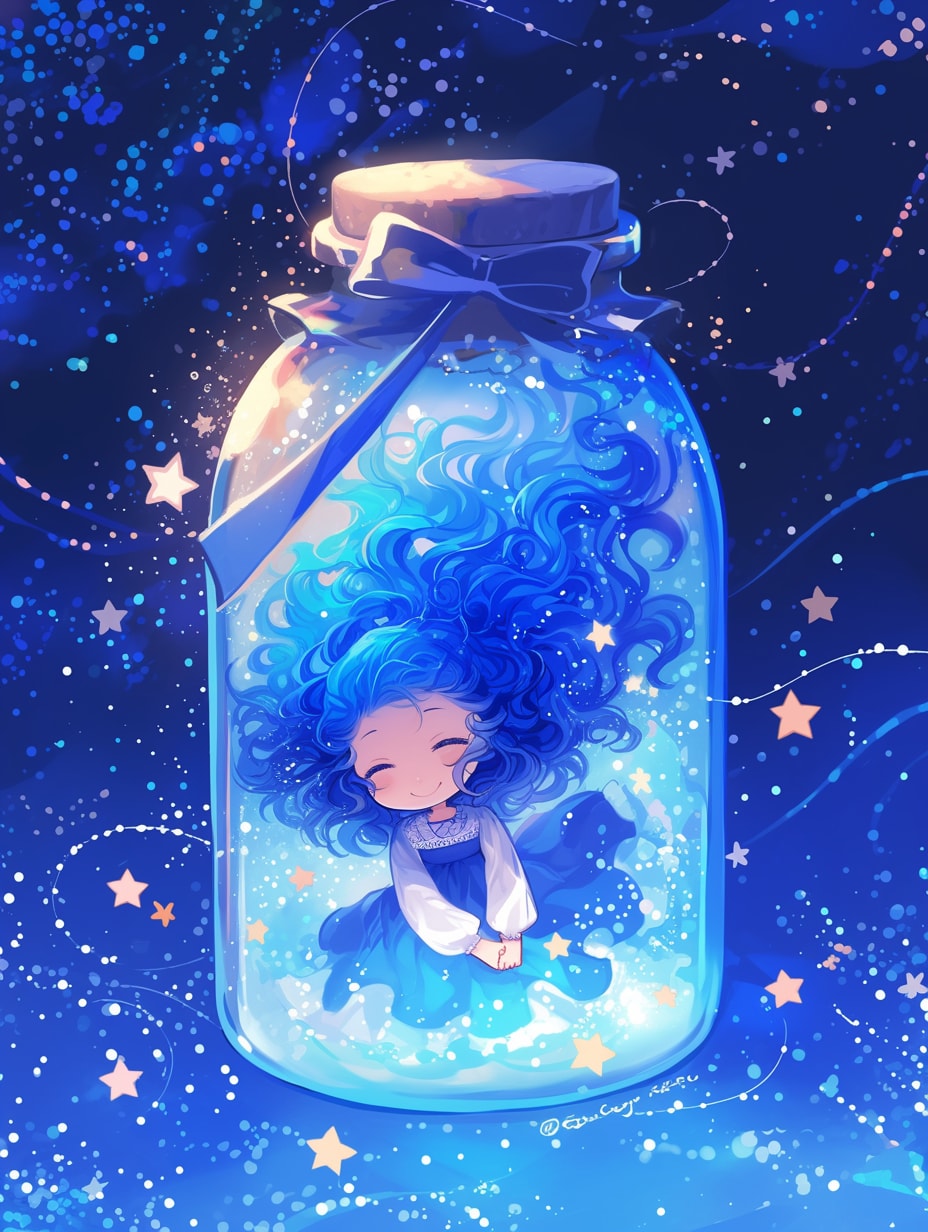 「瓶詰の少女」蒼87