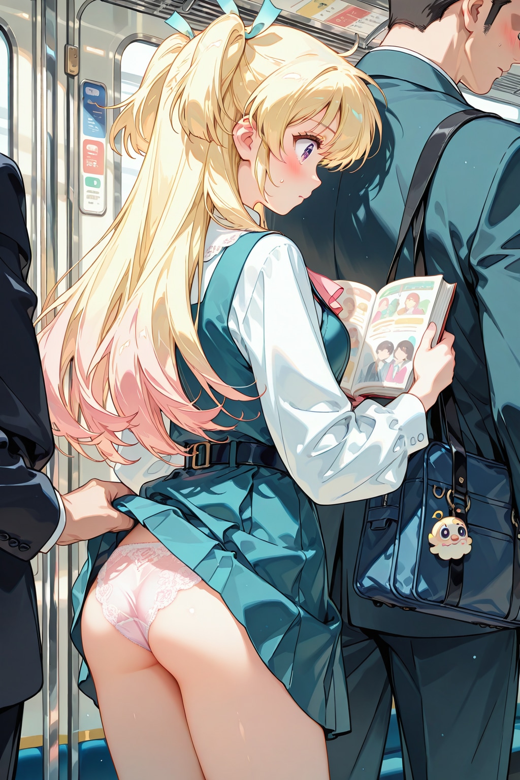 麻衣子ちゃんの通学風景⑤
