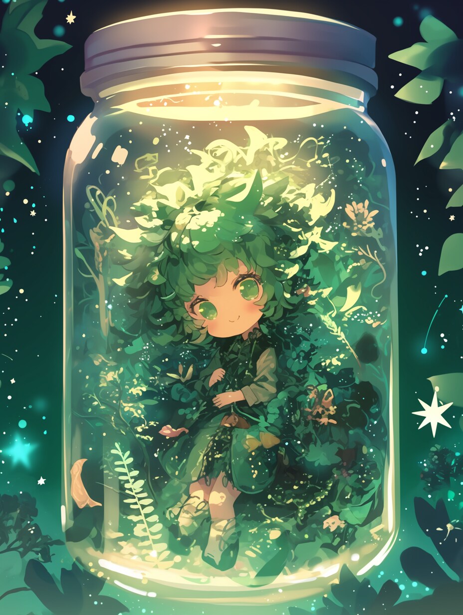 「瓶詰の少女」碧91