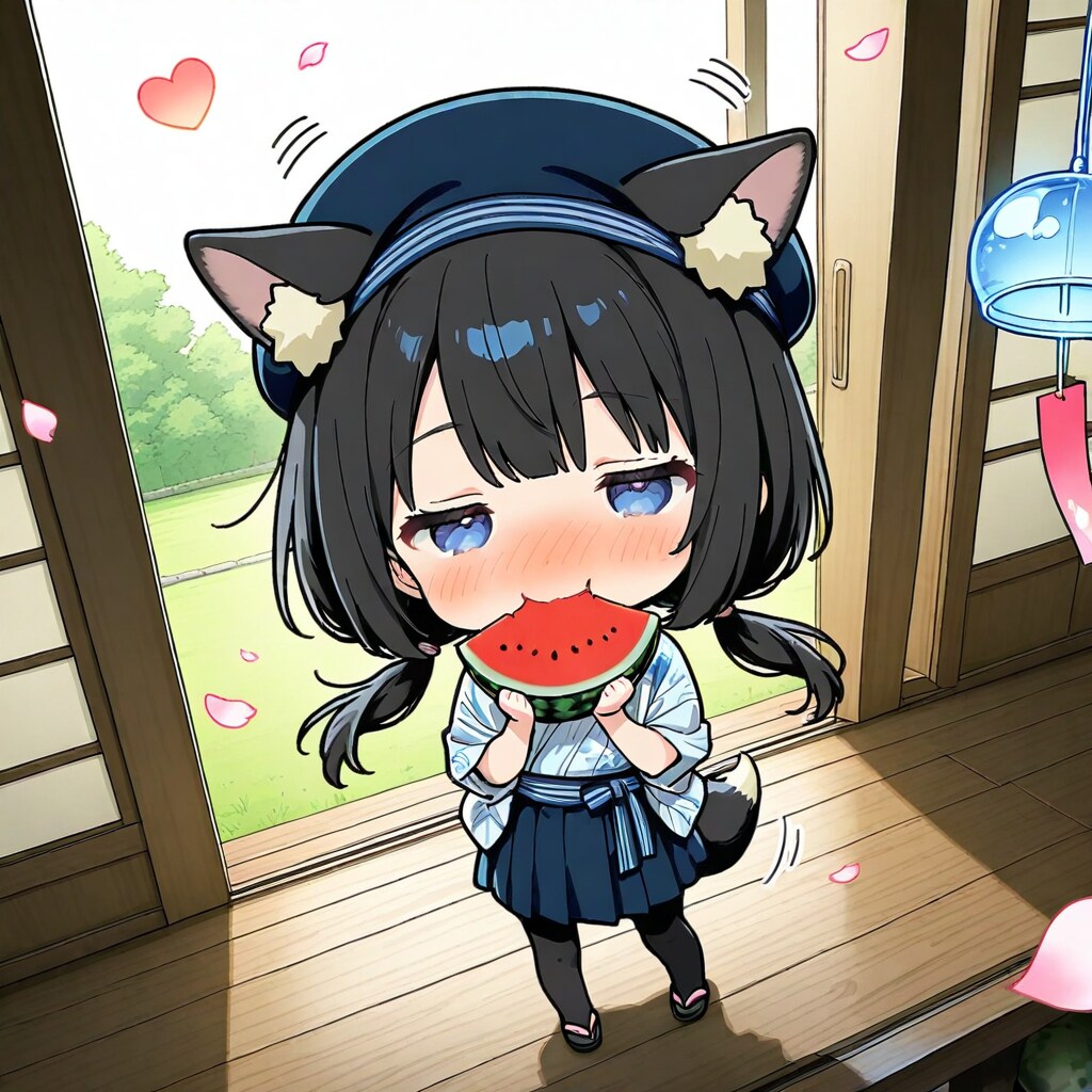 俺の他に、切り分け作業を手伝ってくれた子たち。