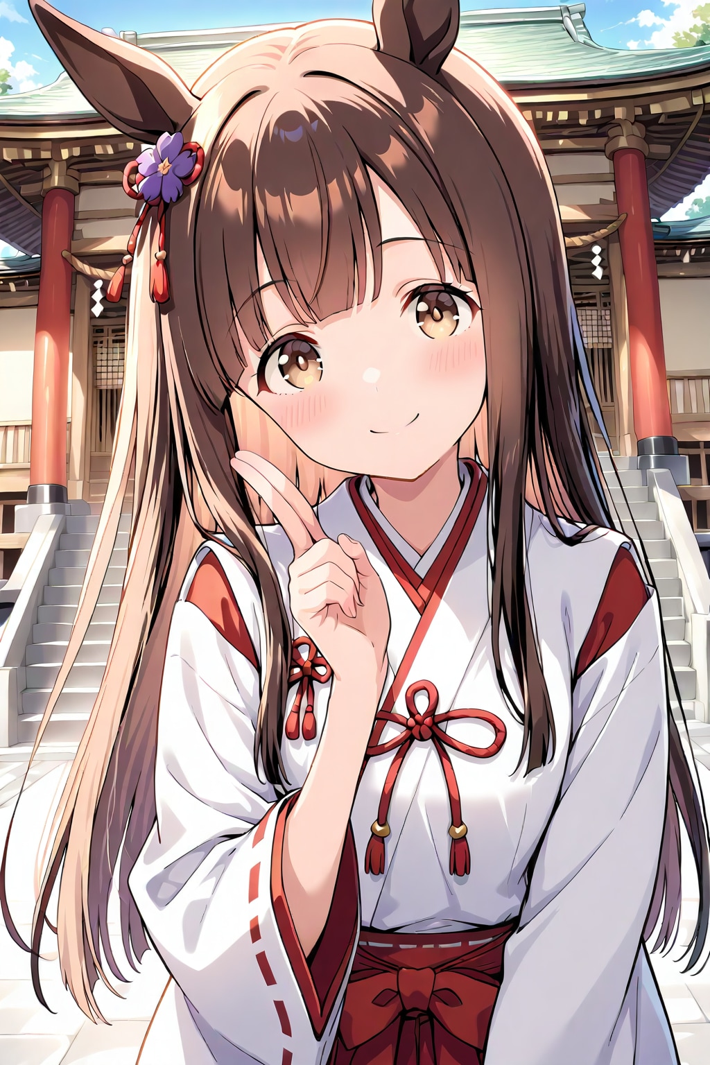 巫女 | の人気AIイラスト・グラビア