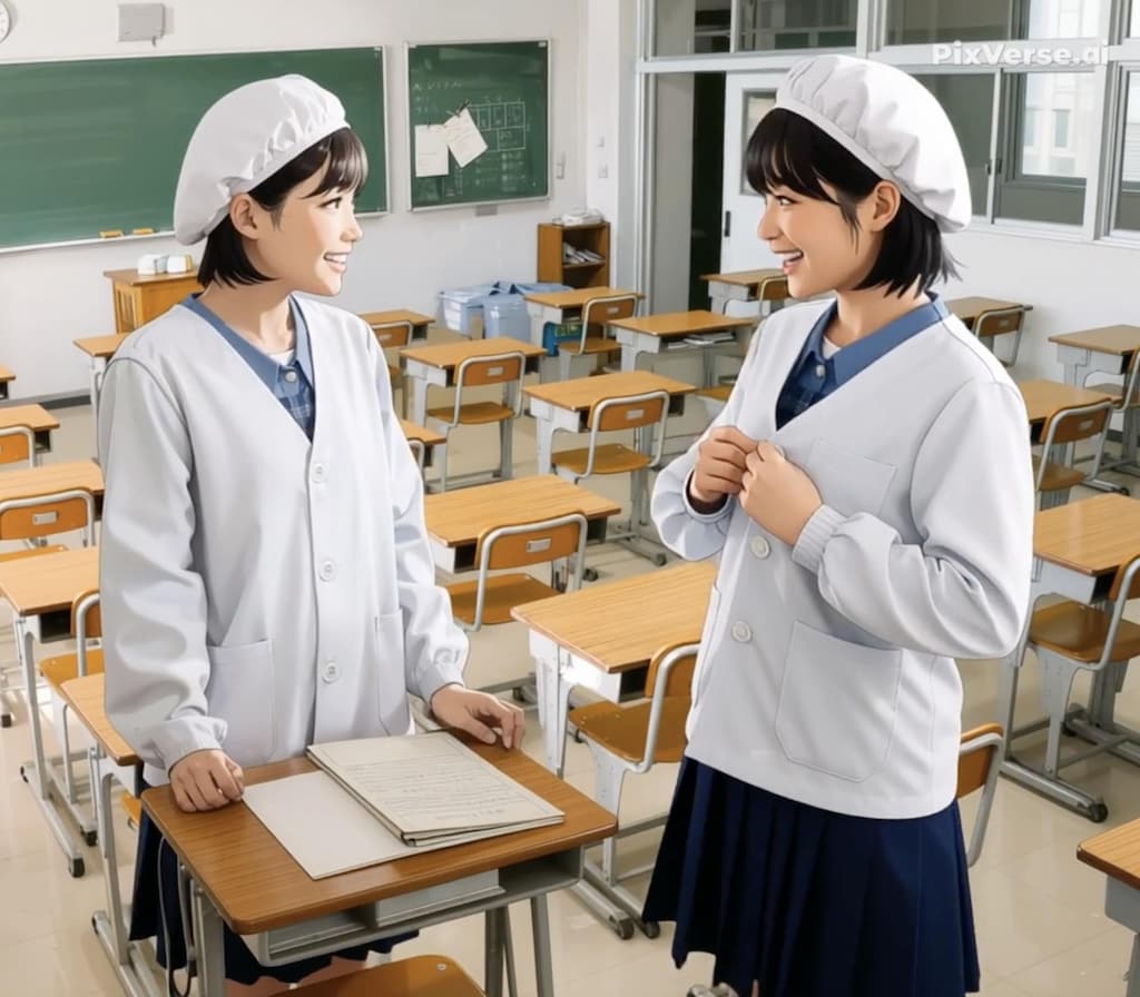 給食当番（養殖6）