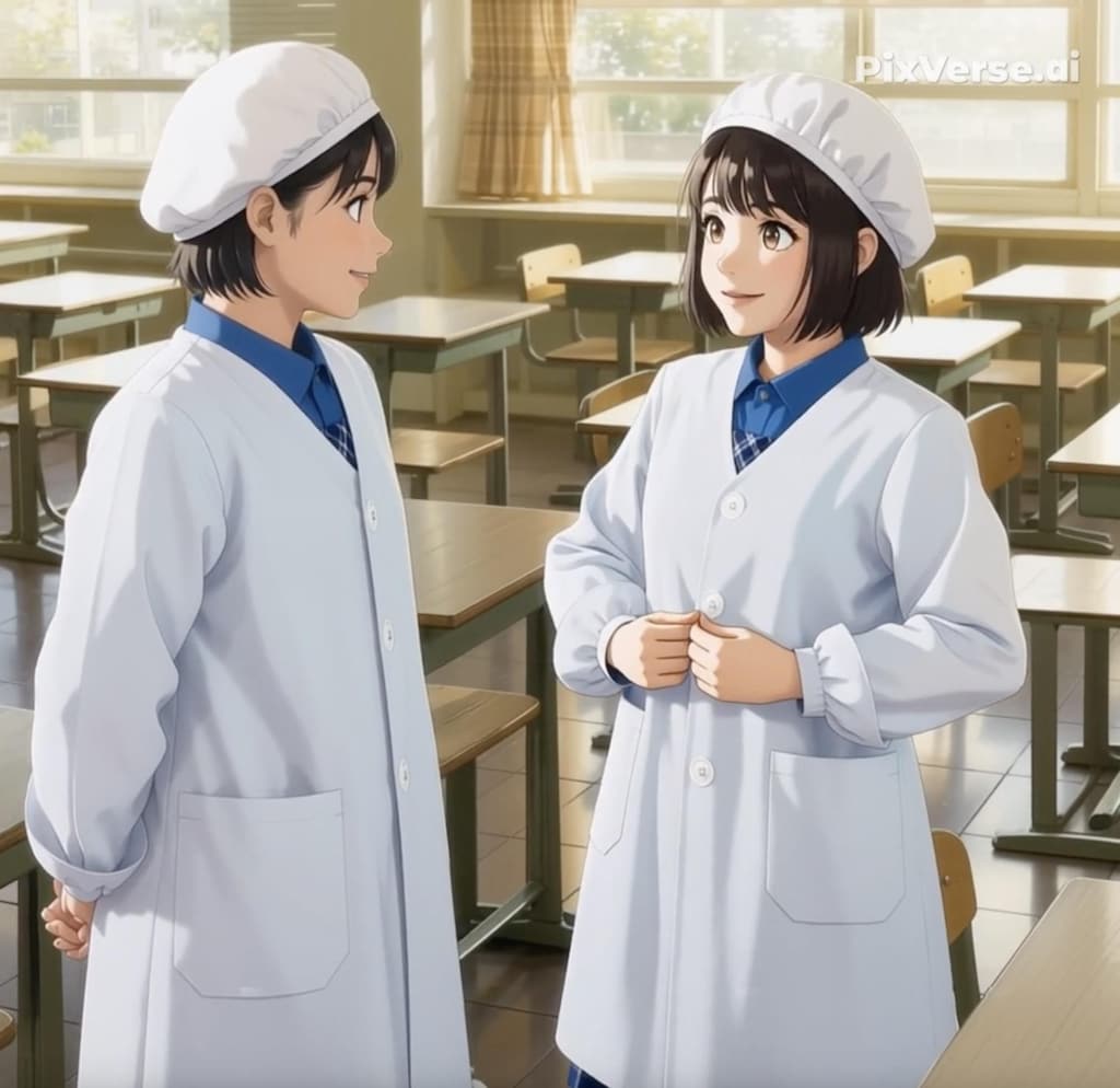 給食当番（養殖6）