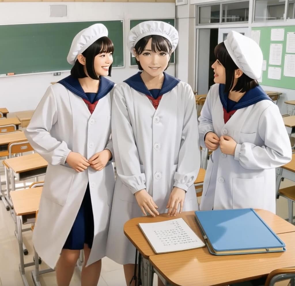 給食当番（養殖6）