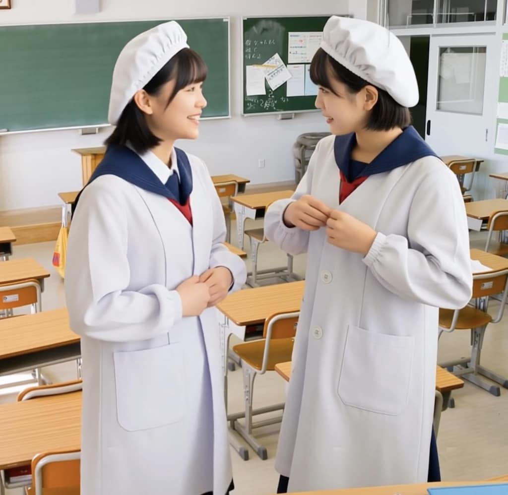 給食当番（養殖6）