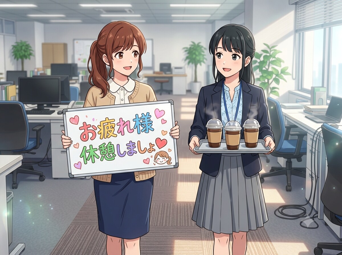 お疲れ様〜♬