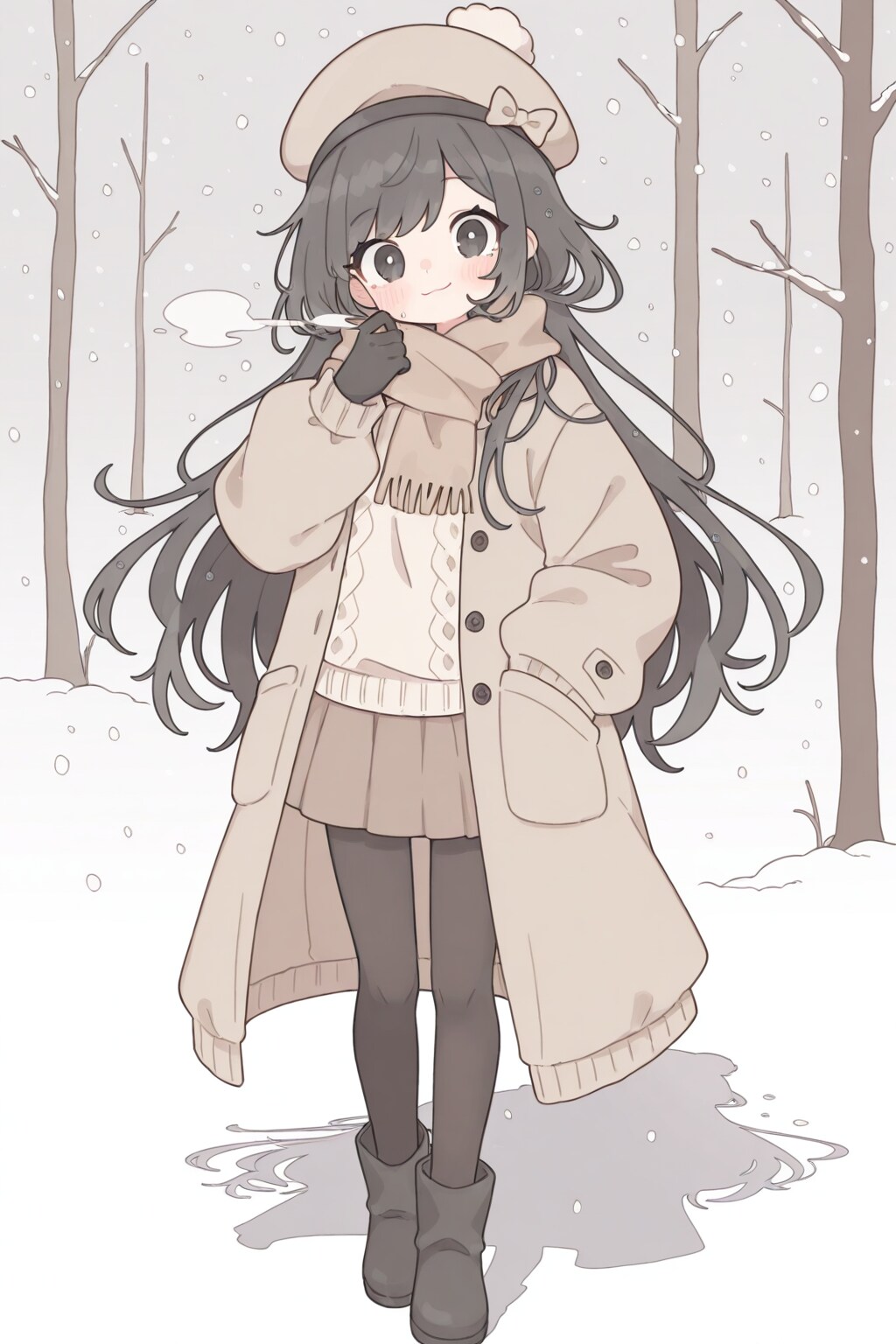 冬の１日 2024　その３ | の人気AIイラスト・グラビア