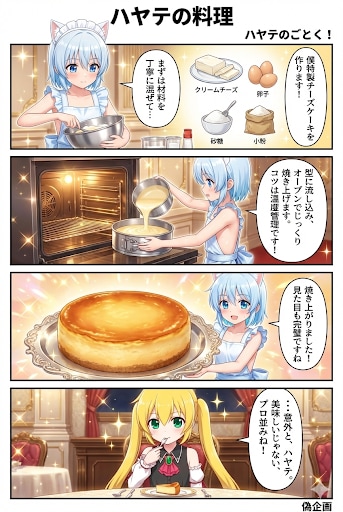 ハヤテのごとく　ハヤテの料理