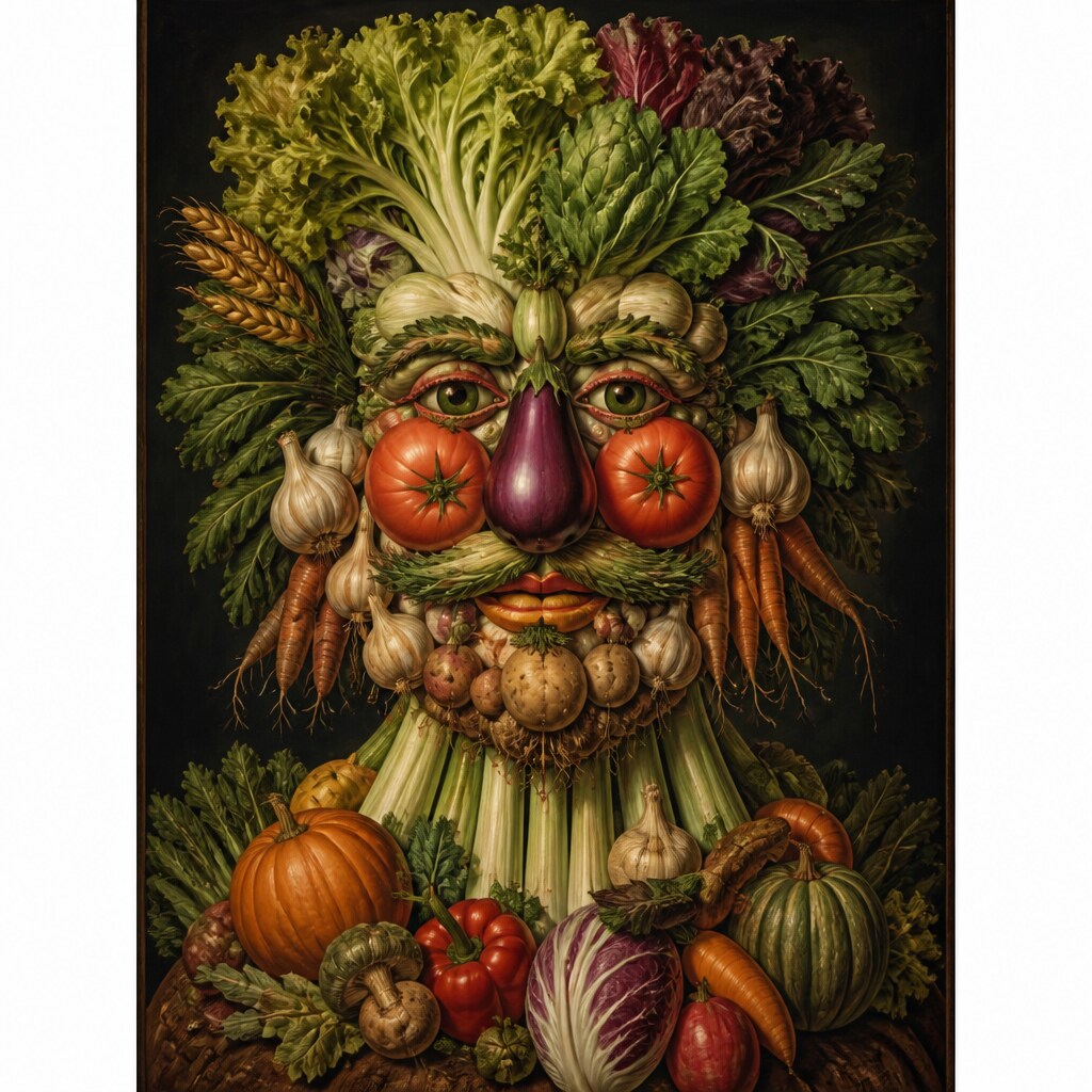 秋の野菜肖像展