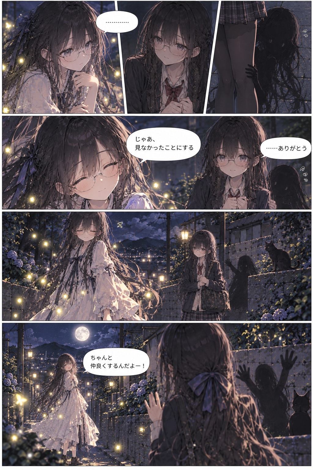 閑話「蛍と影」