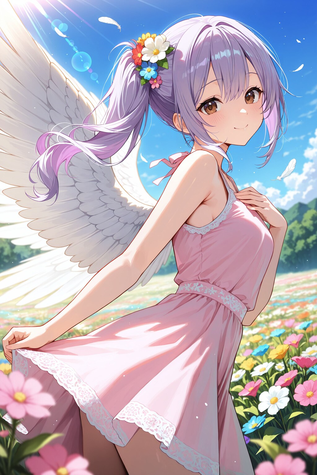 天使さん頑張ります