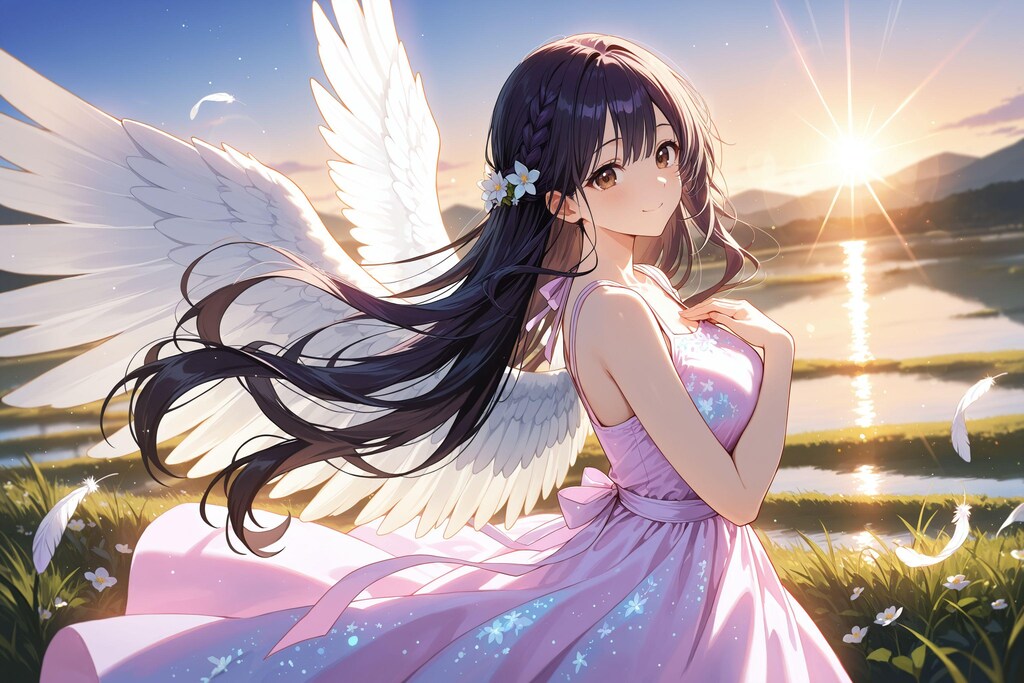 天使さん頑張ります