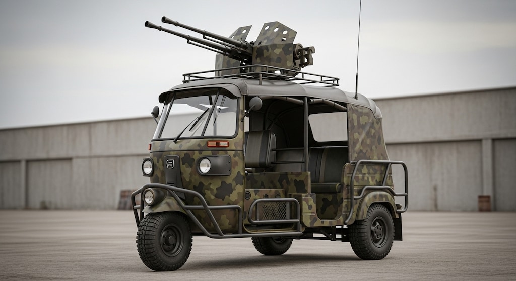 オート三輪軍用車