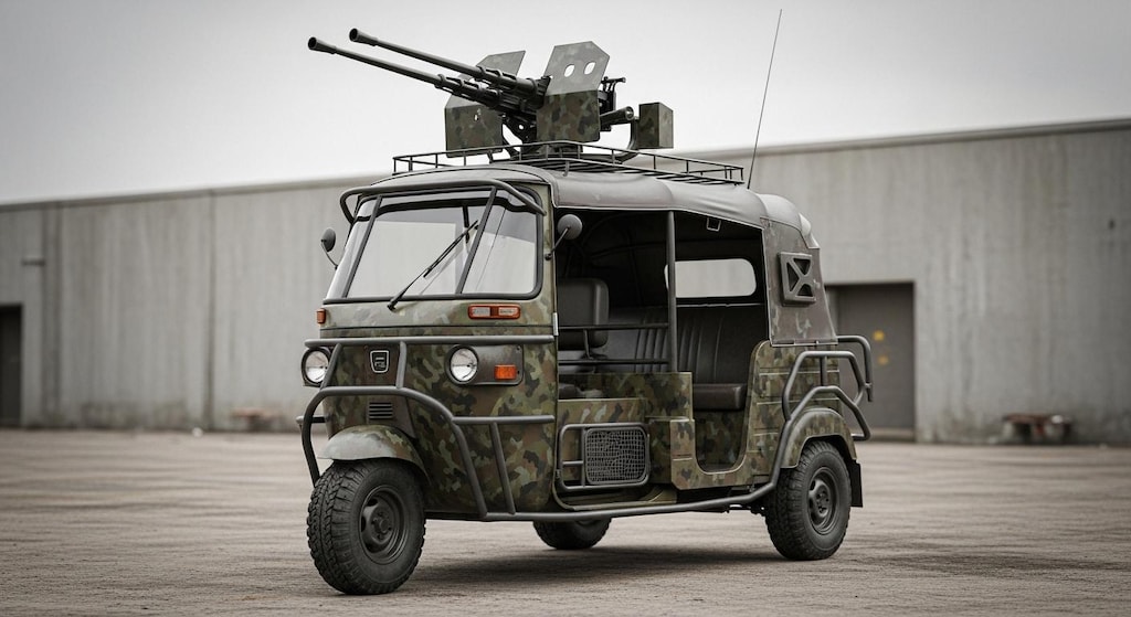 オート三輪軍用車