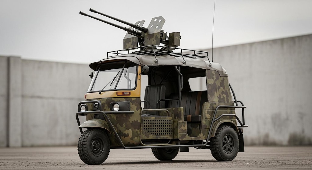 オート三輪軍用車