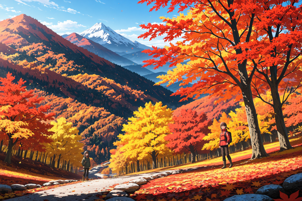 紅葉狩り