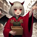 キンタマとか豆をまく悪魔神官ちゃん 8枚目