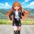 ららちゃん　田舎道歩き 2枚目