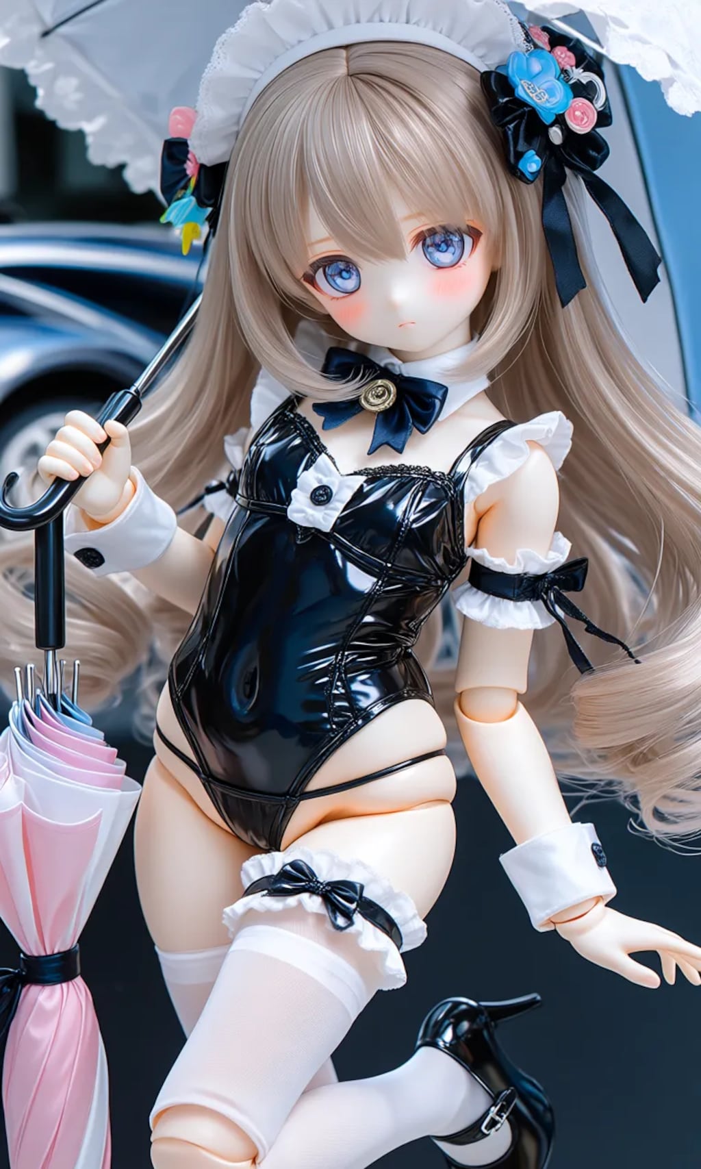 異世界制服少女達　リルト・アイリス （Lilt-Iris）メイドレースクィーン　アクリルドールフィギュア