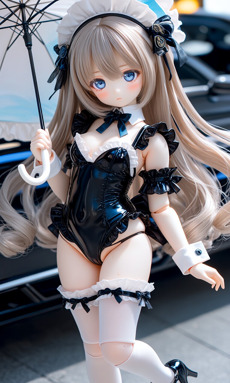 異世界制服少女達　リルト・アイリス （Lilt-Iris）メイドレースクィーン　アクリルドールフィギュア