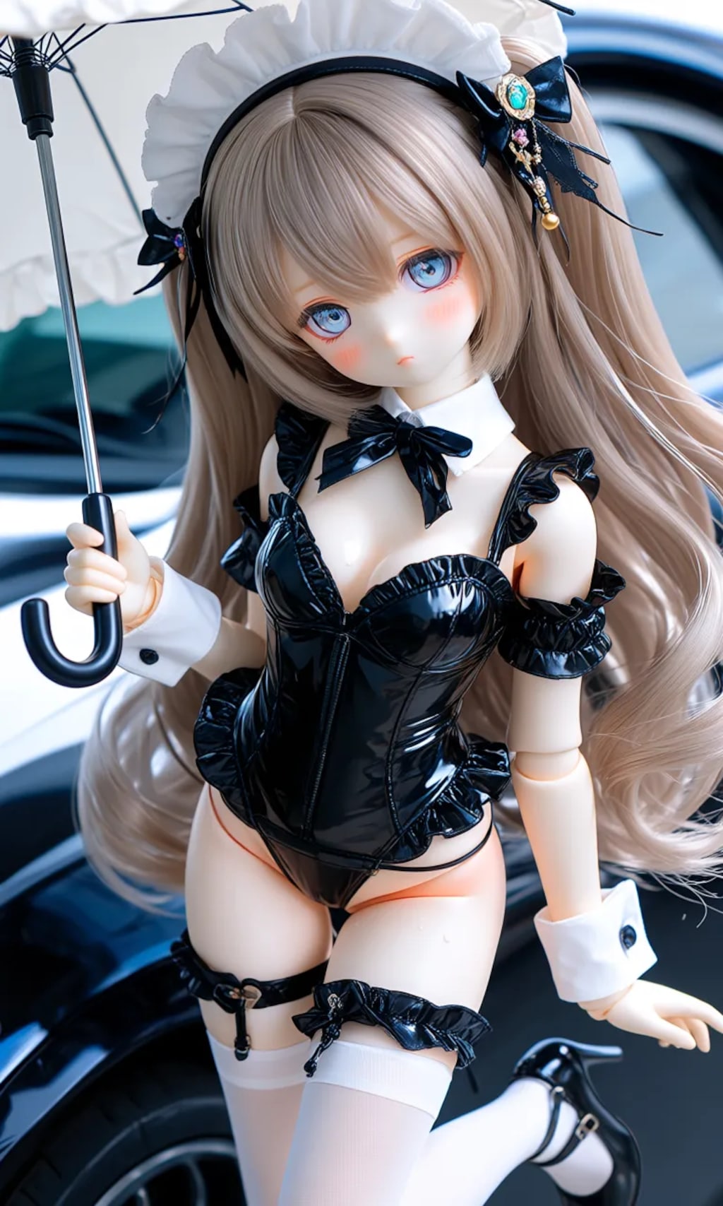 異世界制服少女達　リルト・アイリス （Lilt-Iris）メイドレースクィーン　アクリルドールフィギュア