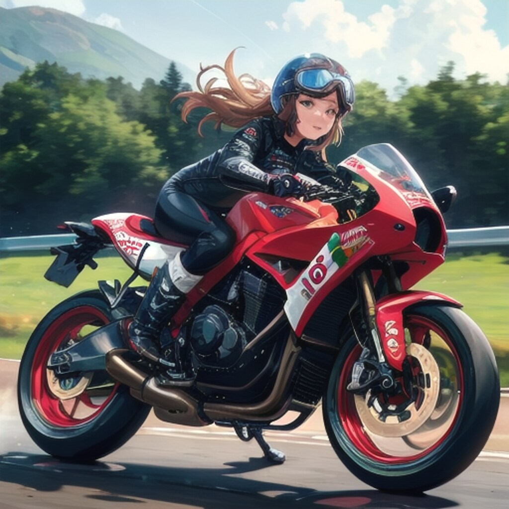 バイク女子