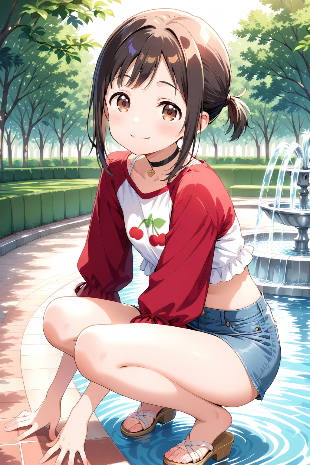 水遊び