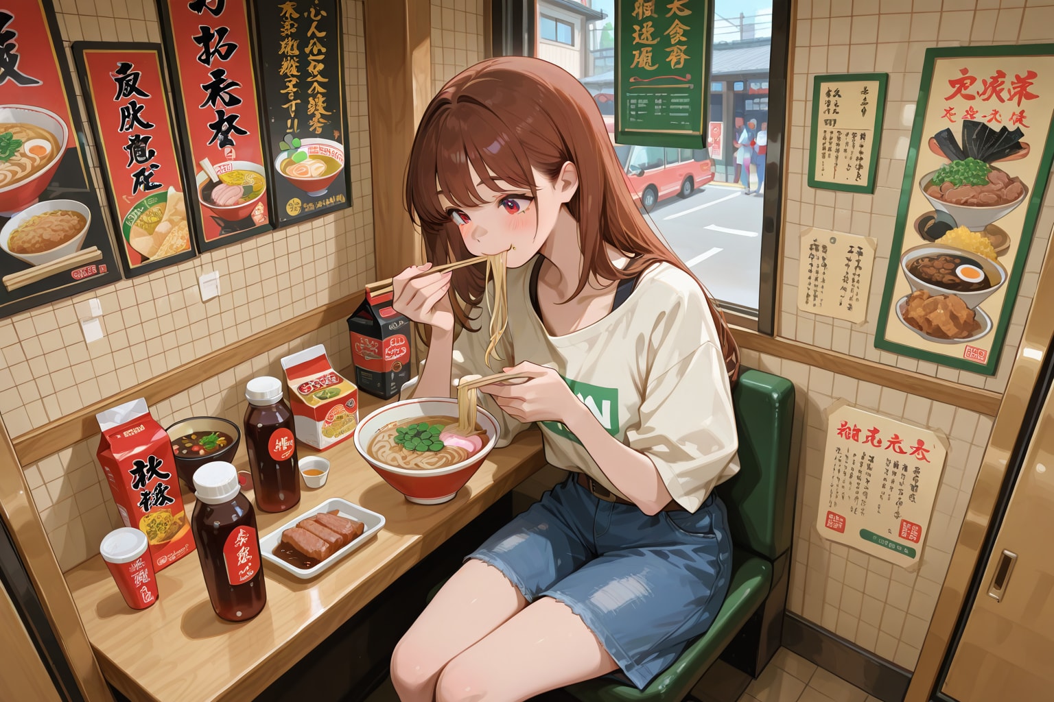 昭和52年ラーメン屋ロボットチャレンジ～ザンボット3コンビネーションジュニア チャレンジ　13～ | の人気AIイラスト・グラビア