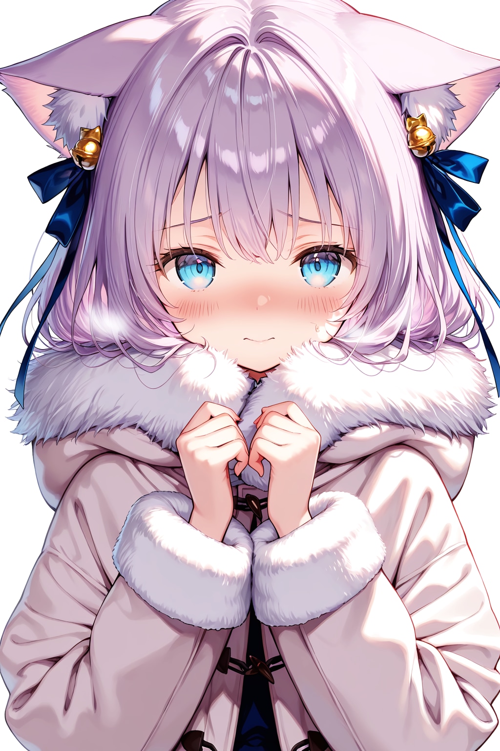 モフモフラベンダーキャット