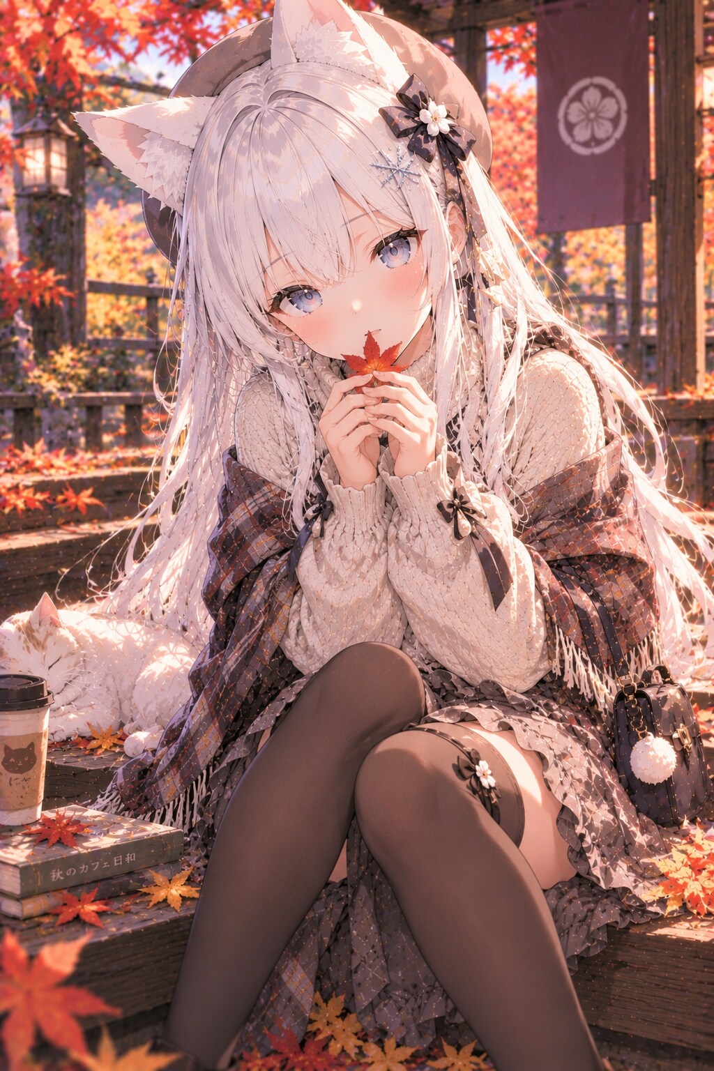 秋コーデ🍁〜沙雪〜 | の人気AIイラスト・グラビア