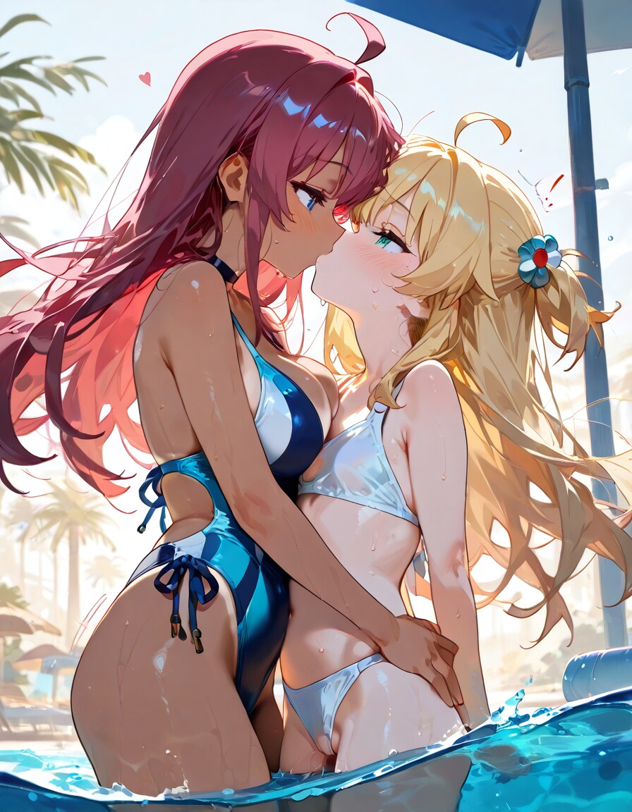 表のお祭りには出せないキス