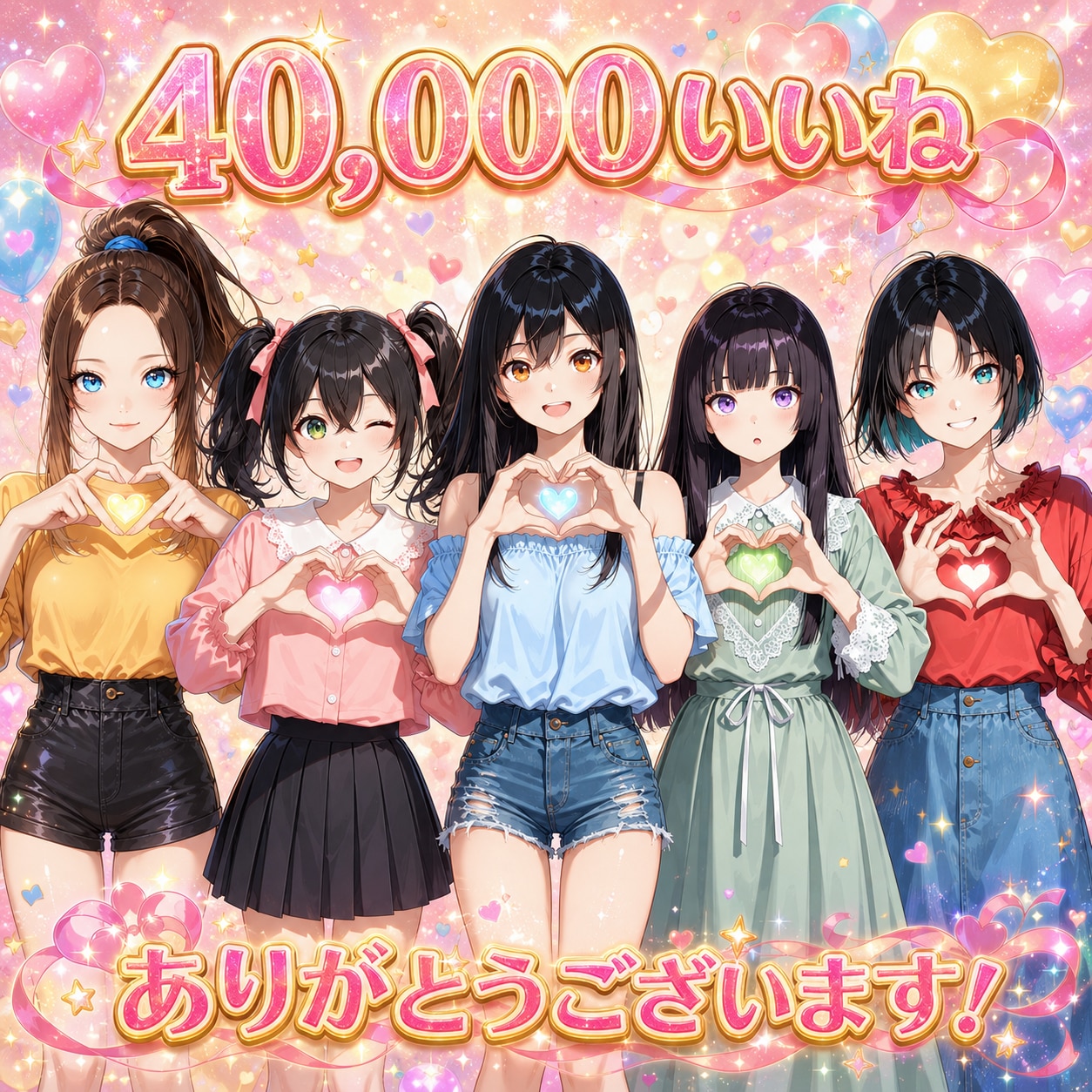 40,000いいねありがとうございます✨