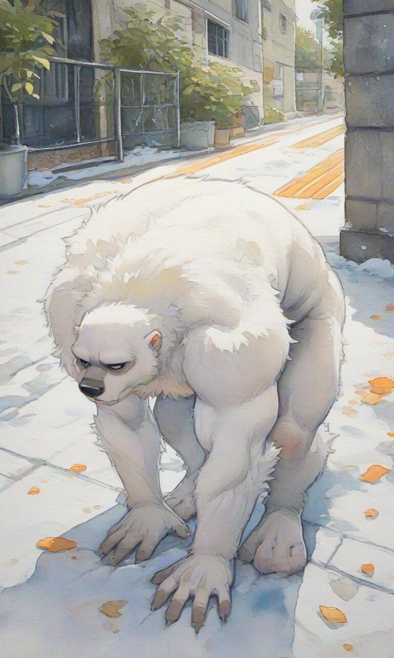 雪男と思わしき存在 | の人気AIイラスト・グラビア