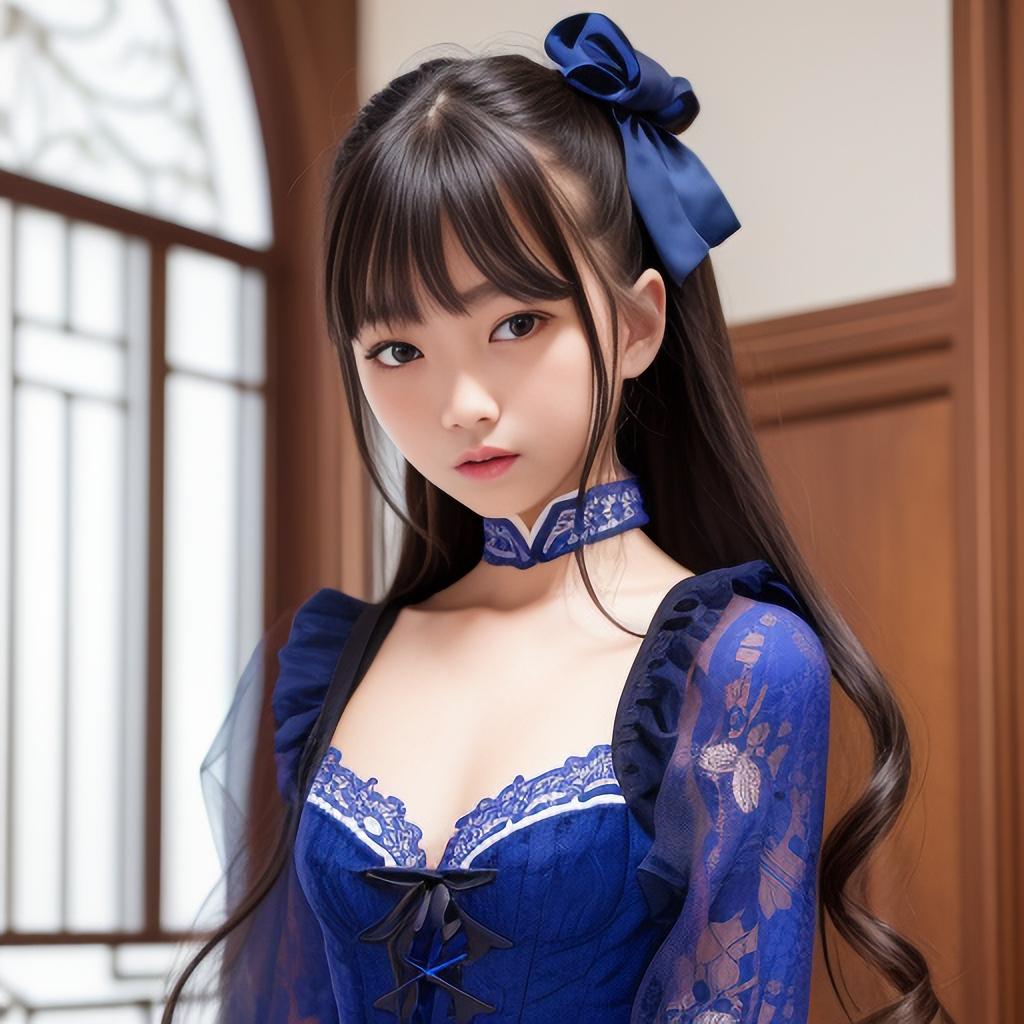 青チャイナ