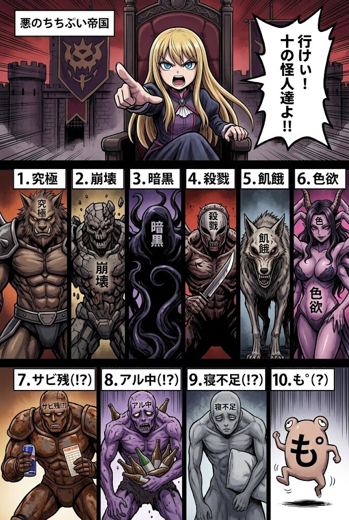 悪の十怪人