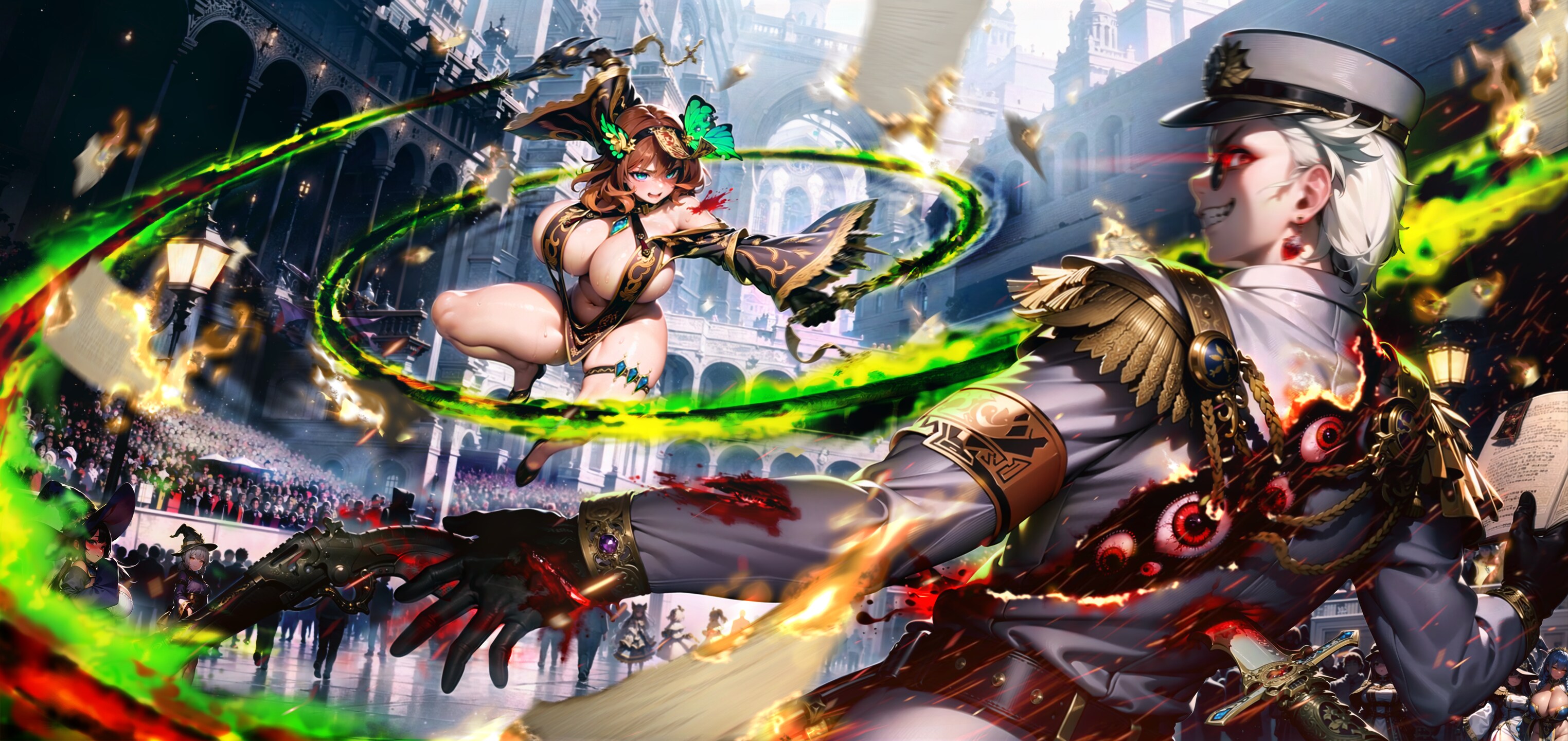 Jiangshi vs. Vampire