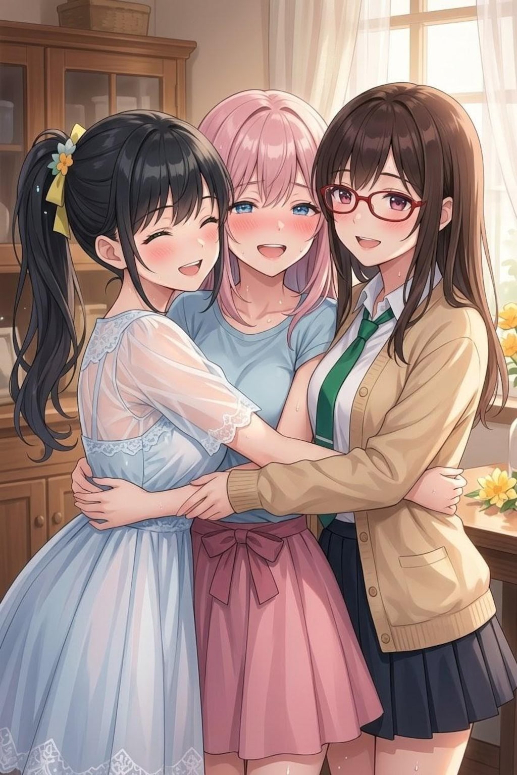 みんなで色々食べたり