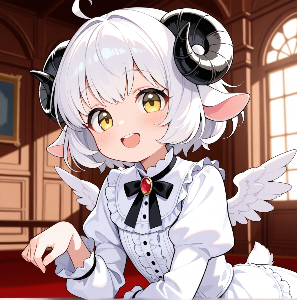 メイちゃんの翼のゴスロリ♡