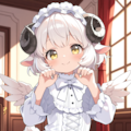 メイちゃんの翼のゴスロリ♡ 2枚目
