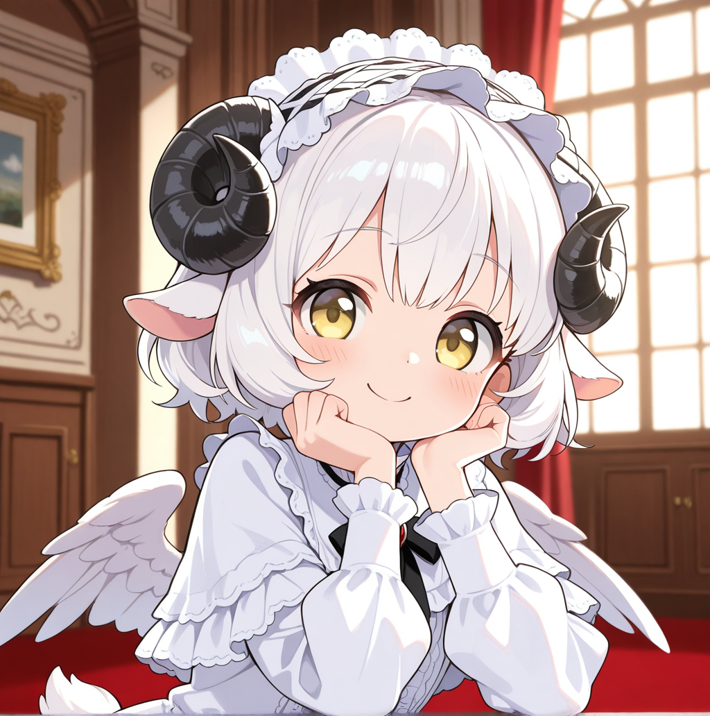 メイちゃんの翼のゴスロリ♡