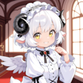 メイちゃんの翼のゴスロリ♡ 5枚目