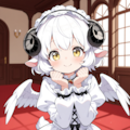 メイちゃんの翼のゴスロリ♡ 4枚目