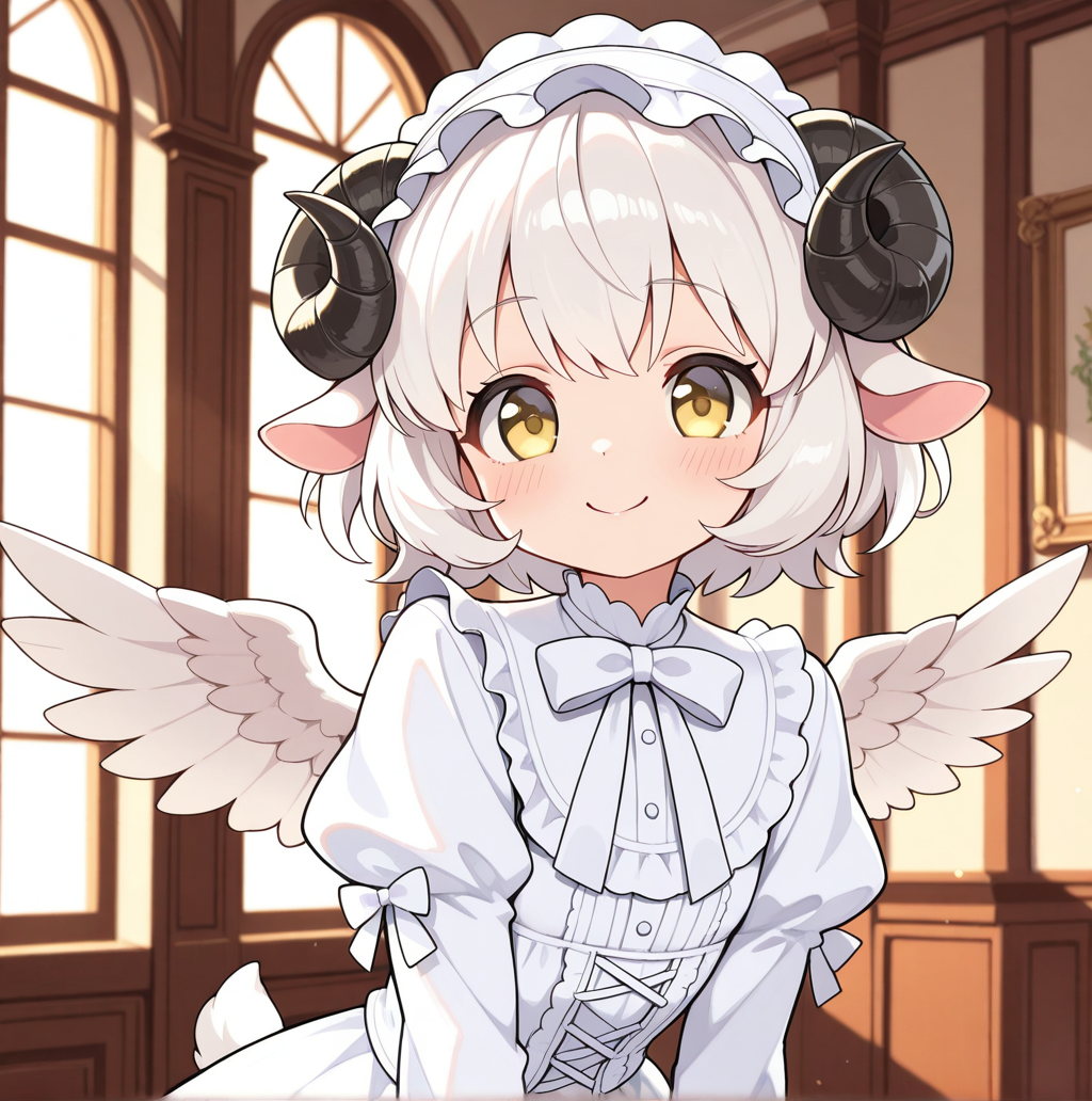 メイちゃんの翼のゴスロリ♡